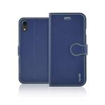 Fonex-Book Identity Case for iPhone XR, blue