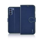 Fonex-Book Identity Case for Samsung Galaxy S21 FE, blue