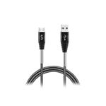 
Fonex-Cable Steel Force USB-A/Micro USB, 2.4 A, 12 W, 1m, gray
