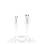 
Fonex-Cable USB-A/Micro USB, 10 W, Speed Charge, 1 m, white
