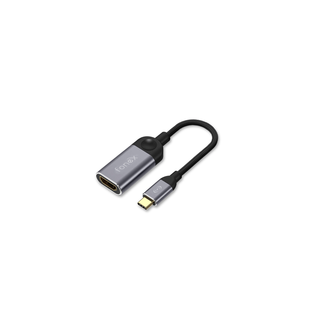 Fonex - USB adapt USB-C/HDMI,siv