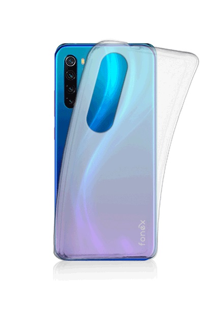 Fonex - Puzdro Invisible pre Xiaomi Redmi Note 8T, transparentná