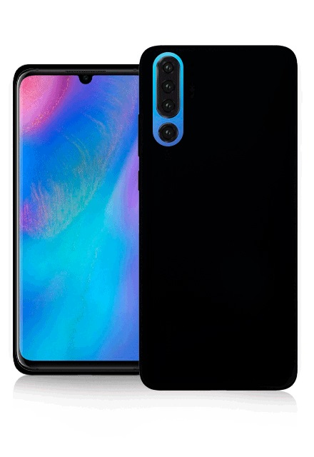 Fonex - Puzdro TPU pre Huawei P30, čierna