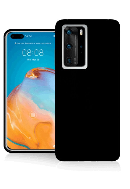 Fonex - Puzdro TPU pre Huawei P40 Pro, čierna