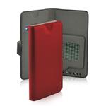 Fonex - Puzdro Twin Universal Book pre smartfón od 4,7'' do 5'', červená