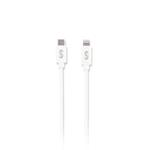 
Fonex-USB-C/Lightning cable, 15 W, 1.2 m, white
