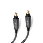 
HImage-Optical cable Toslink male/Toslink male, 1.5 m, gray
