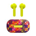 JAZ-Bezdrátová sluchátka TWS Chané s nabíjecím pouzdrem 400 mAh, circles