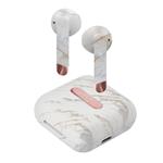 JAZ-Bezdrátová sluchátka TWS Hoox s nabíjecím pouzdrem 400 mAh, marble color