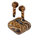 JAZ-Bezdrátová sluchátka TWS Hoox s nabíjecím pouzdrem 400 mAh, wild cheetah