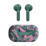 JAZ-Wireless headphones TWS Chané with charging case 400 mAh, leaves