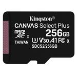 Kingston-microSDXC memory card Canvas Select Plus A1 CL10 100MB, 256 GB
