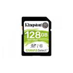 Kingston-SDXC paměťová karta Canvas Select CL10 UHS-I 80R, 128 GB