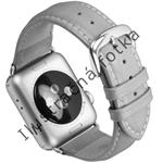 MODE - Kožený náramok Madrid pre Apple Watch 38/40 mm, misty mint