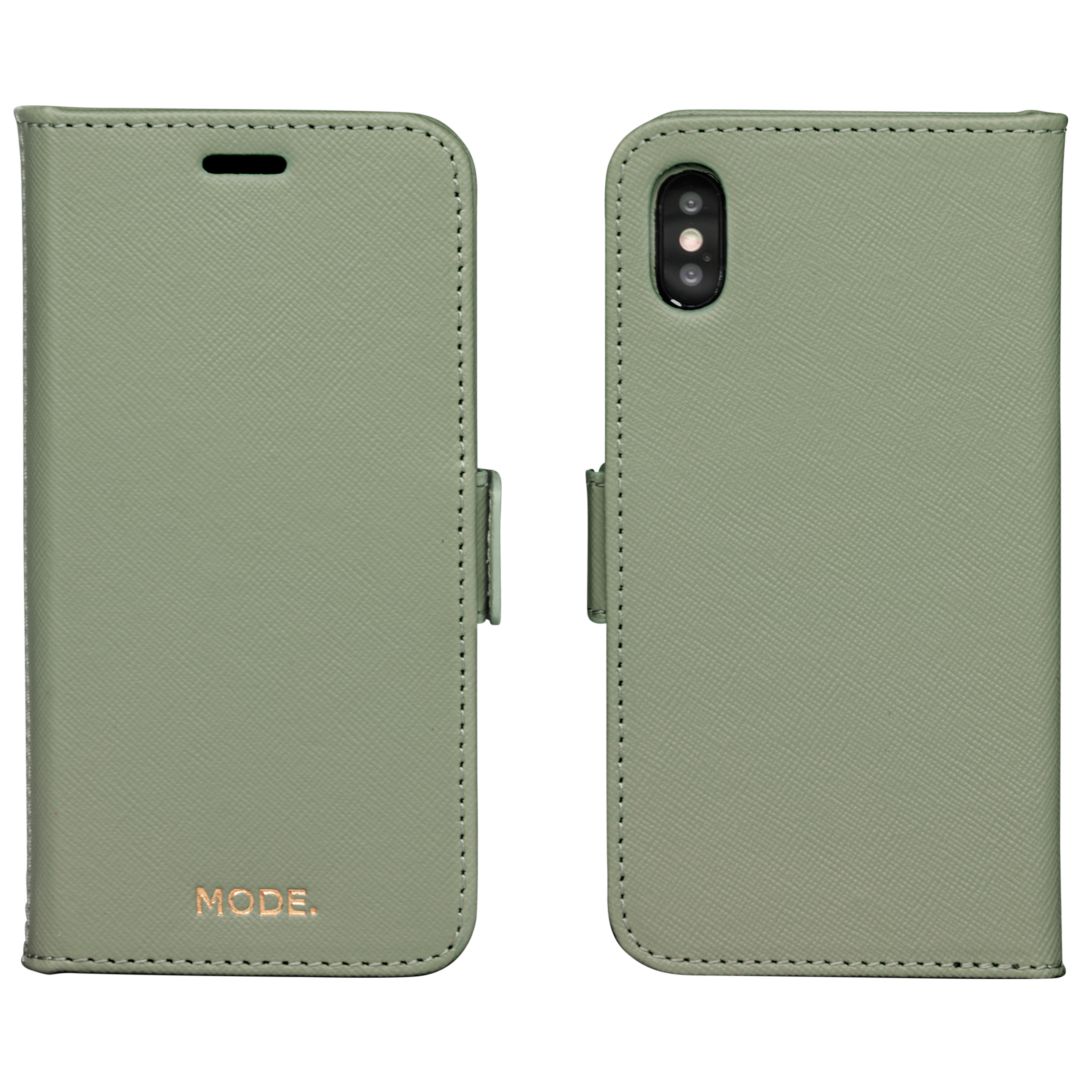 MODE - Puzdro New York pre iPhone X/Xs, olive green
