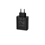 Motorola - Poškodené balenie, Cestovný adaptér 2x USB-C, 125 W, TurboPower, čierna