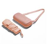 
MUITOMAS-Umbrella with case, peach fuzzy
