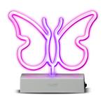 
Music Hero-LUME Neon Table Lamp Pink Butterfly Vibes
