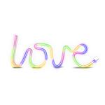 
Music Hero-LUME Neon Wall Lamp Feel The Love
