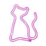 
Music Hero-LUME Neon Wall Lamp Meow In Color, Pink

