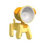 Music Hero - Nabíjateľná stolná lampa LUME Puppy, dotykové ovládanie, veľkosť M, žltá