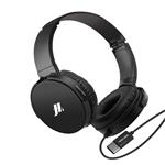 
Music Hero-Stereo headphones with microphone SLIGHT.C, USB-C, black
