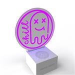 
Music Hero-Wireless speaker NEON CHILL MOOD, 3 W, purple
