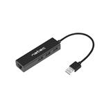 
Natec-Dragonfly hub 3x USB-A HUB + RJ45, black
