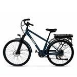 nilox - Mestský elektrobicykel J6 28'', sivomodrá