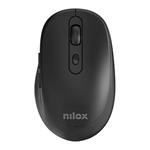 nilox - Optická bezdrôtová myš NXMOWI4001, 3200 DPI, čierna