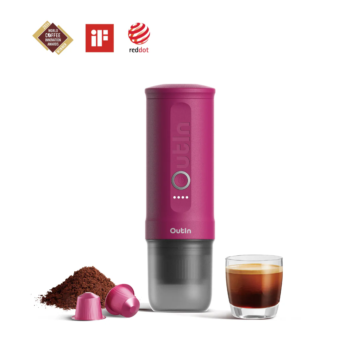 OutIn - Prenos espresso kávovar Nano,fup