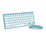 PANTONE - Set PT-KB09G1 bezdrôtová myš a klávesnica, svetlá modrá