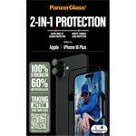 
PanzerGlass-Bundle Hoops + UWF tempered glass for iPhone 16 Plus
