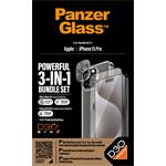 PanzerGlass - Bundle PicturePerfect + Tvrdené sklo UWF + Hard Case D3O pre iPhone 15 Pro