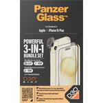 
PanzerGlass-Bundle PicturePerfect + Tvrzené sklo UWF + Hard Case D3O pro iPhone 15 Plus
