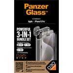
PanzerGlass-Bundle PicturePerfect + Tvrzené sklo UWF + Hard Case D3O pro iPhone 15 Pro
