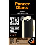 
PanzerGlass-Bundle PicturePerfect + Tvrzené sklo UWF Privacy + Hard Case D3O pro iPhone 15 Plus
