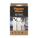 PanzerGlass-ClearCase case with MagSafe for iPhone 14/13, black