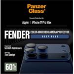 PanzerGlass - Fender Camera Lens Protector for iPhone 17 Pro Max, blue
