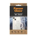 PanzerGlass-HardCase case with MagSafe for iPhone 14/13, transparent