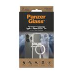 PanzerGlass-HardCase case with MagSafe for iPhone 14 Pro, transparent