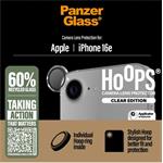 PanzerGlass - Hoops Camera Lens Protector for iPhone 17e/16e, clear