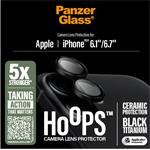 
PanzerGlass-Hoops Ceramic lens protective cover for iPhone 16/16 Plus, black
