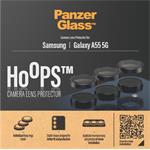 
PanzerGlass-Hoops lens protective cover for Samsung Galaxy A55 5G, black
