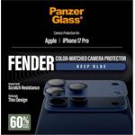 PanzerGlass - Ochranný kryt objektívu Fender pre iPhone 17 Pro, modrá