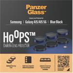 PanzerGlass - Ochranný kryt objektívu Hoops pre Samsung Galaxy A15/A15 5G, modrá/čierna
