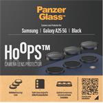 PanzerGlass - Ochranný kryt objektívu Hoops pre Samsung Galaxy A25 5G, čierna