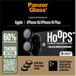 
PanzerGlass-Ochranný kryt objektivu Hoops pro iPhone 16/16 Plus, černá
