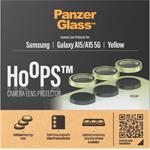 
PanzerGlass-Ochranný kryt objektivu Hoops pro Samsung Galaxy A15/A15 5G, žlutá
