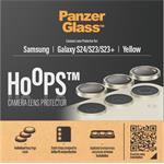 
PanzerGlass-Ochranný kryt objektivu Hoops pro Samsung Galaxy S24/S23/S23+, žlutá
